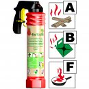 F-Exx® 8.0 Bio - Der umweltfreundliche Allround-Feuerlöscher ohne Treibgas, 2er Pack inkl. Wandhalterung (Made in Germany)
