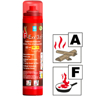 Brandklasse F Fettbrandlöscher F-Exx 1.5 F für Küche und Camping 