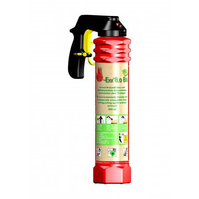 Priomaxx Spray-Feuerlöscher 760 ml, Campingzubehör