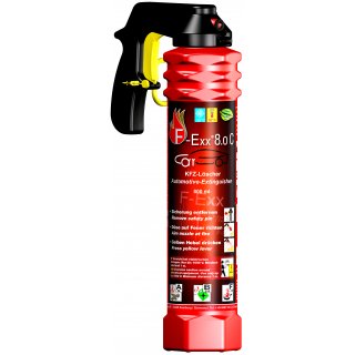 F-Exx® 8.0 C - Der Auto-Feuerlöscher mit Frostschutz + Metall-Kfz